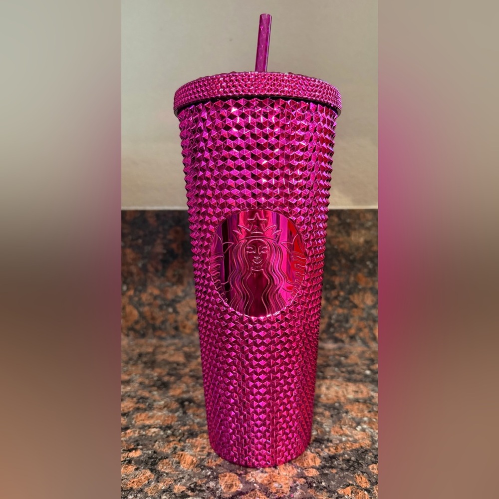 Starbucks Radiant Pink Studded Tumbler